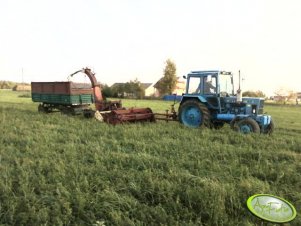 MTZ 82 & poznańska sieczkarnia FMŻ Z-305