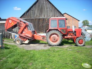 Mtz 82 + Prasa Hesston 5700