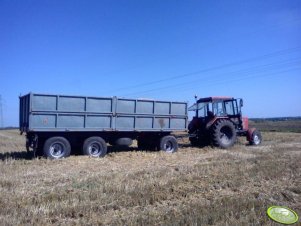 MTZ 82 + przyczepa 16 t