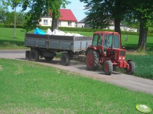 MTZ 82 + przyczepa