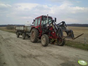 Mtz 82 + przyczepa