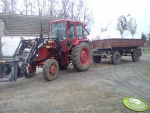 MTZ 82 + Przyczepa