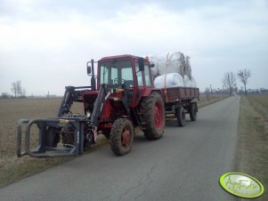 MTZ 82 + Przyczepa