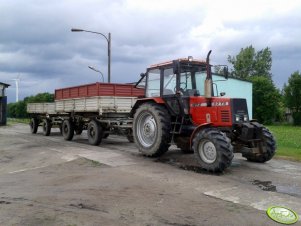 MTZ  82 TS +  2x Autosan