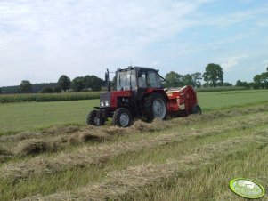 MTZ 820 + Krone 120