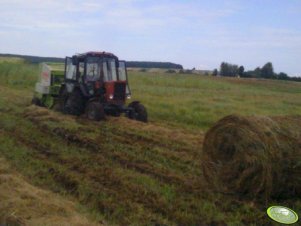 Mtz 82.1 + Claas Rollant 42 Farmer