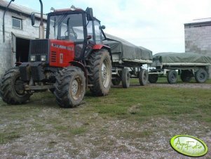 MTZ 82TS + 2x Autosan