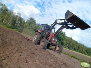 MTZ Belarus 82 + agregat