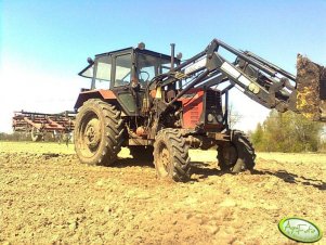 Mtz Belarus 82 + agregat