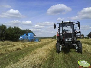 MTZ- Belarus 820. 1 i Bizon Rekord Z058