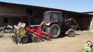 Mtz Belarus 820 + Agregat uprawno-siewny