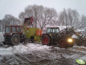 MTZ Belarus 9628x + Fendt 311 LSA + Storti Dunker TVs10