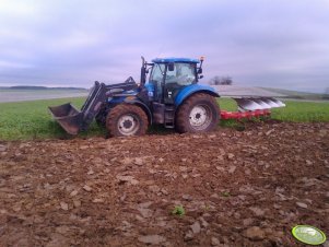 New Holland 6070PC + Kuhn