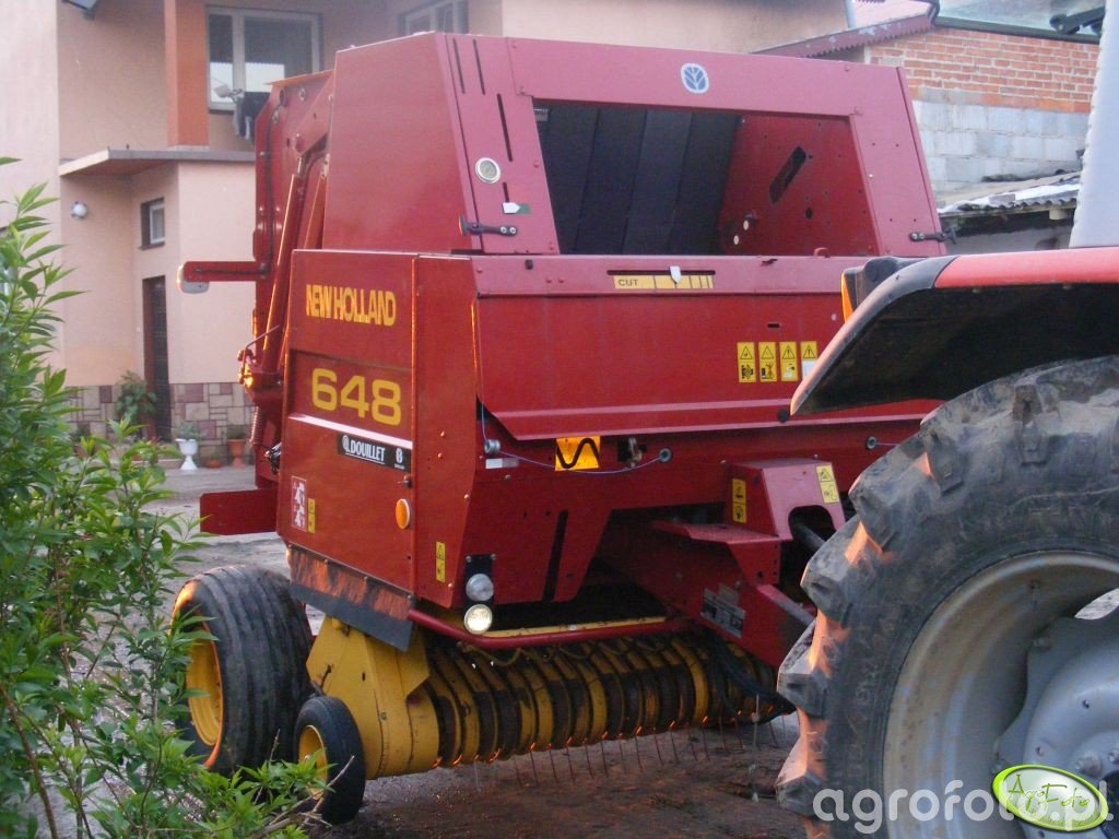 New Holland 648 - Fotka Prasy Zwijającej Id:220040 - Galeria Rolnicza ...