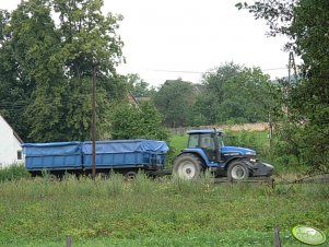 New Holland 8970a + przyczepa