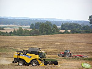 New Holland CX 8060 & Same Rubin 200 + Unia Grudziądz