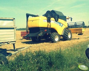 New Holland CX8060 & Ursus C-360 3P