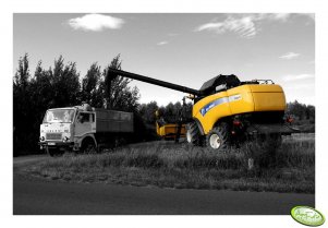 New Holland CX8070 + Jelcz