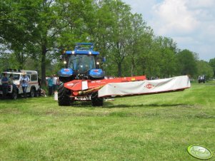 New Holland + Kosiarka Kuhn