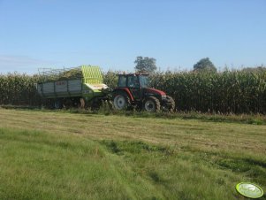 New Holland L85 + Claas K28