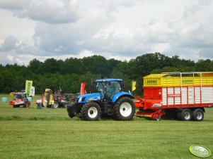 New Holland + przyczepa Pottingera Europrofi 5000