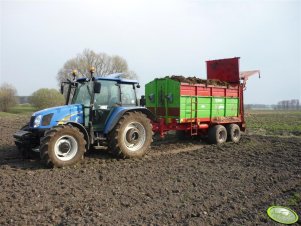 New Holland T 5060 + Tytan 10 Plus