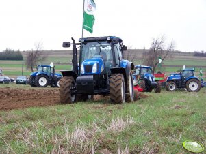 New Holland T 6010 + Unia LH