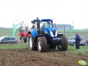 New Holland T 6090 + Unia XLS