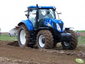 New Holland T 6090 + Unia XLS