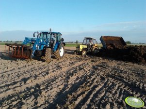 New Holland T5040 & Agromasz 