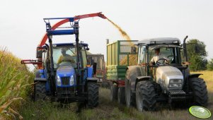 New Holland T5040 & Lamborghini R3 Evo 85