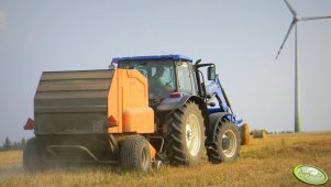 New Holland T5040 + Warfama Z54