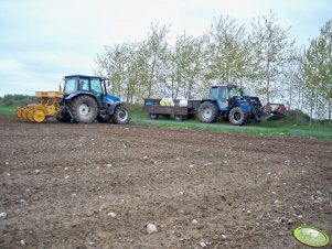 New Holland T5050 i Landini 8880