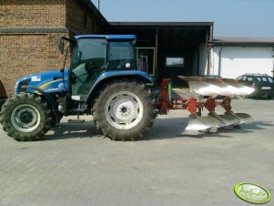 New Holland T5050 + Unia Ibis M 3+