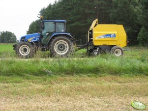 New Holland T5060 + BR6090