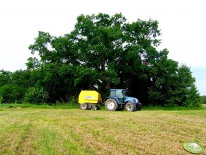 New Holland T5060 + BR6090