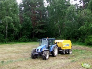 New Holland T5060 + BR6090