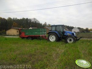 New Holland T5060 + Pol-Mot Warfama N-218/P