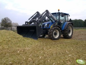 New Holland T5060 + Quicke 45