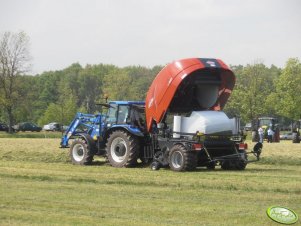 New Holland T5070 & Kuhn 