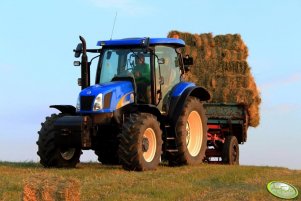 New Holland T6010 + przyczepa