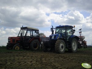 New Holland T6010 & Zetor 5211