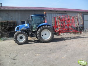 New Holland T6020 + Agromasz 4,20