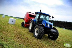 New Holland T6020 + LELY Welger