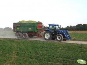 New Holland T6020 + MT TS 16000