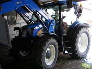 New Holland T6020 + Quicke Q56