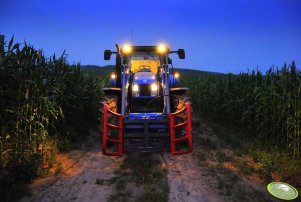 New Holland T6030 Delta + New Holland BR6090 