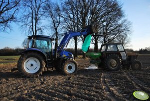 New Holland T6030 Delta & Ursus 912 + Unia Brzeg