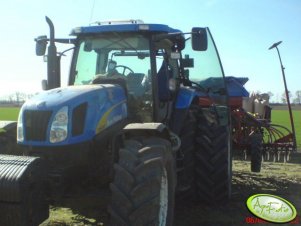 New Holland T6030 + Kverneland