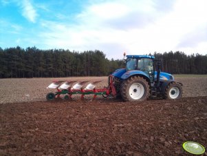 New Holland T6030 RC & Kverneland EG 85